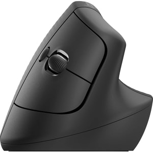 Logitech Lift Mouse - Bluetooth/Radio Frequency - USB Type A - Optical - 6 Button(s) - 4 Programmable Button(s) - Graphite