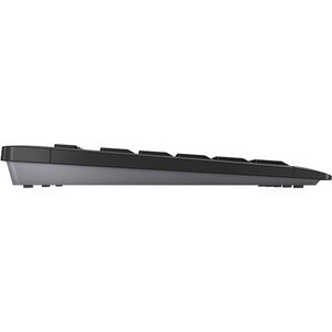 CHERRY STREAM Keyboard - Cable Connectivity - USB Interface - 10 Hot Key(s) - Volume Down, Volume Up, Play/Pause, Browser,
