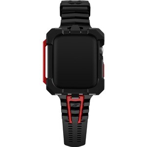 Element Case Special Ops Apple Watch Band - Rugged - 265 mm Height x 50 mm Width Length - Red, Black