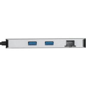 Targus DOCK423AU USB Type C Docking Station for Monitor, Notebook - Memory Card Reader - SD - 100 W - Silver - Portable - 
