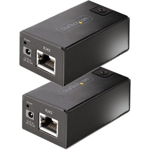 StarTech.com 150m (492ft) USB 2.0 Extender over Cat5e/Cat6 Ethernet Cable, Externally Powered USB Extender/Adapter via RJ4
