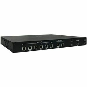 Tripp Lite series B127A-008-BH 8-Port HDMI over Cat6 Splitter - 3840 × 2160 - 460 ft (140208 mm) Maximum Operating Distanc