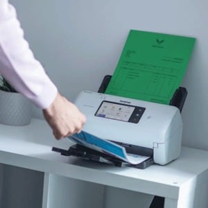 Scanner à alimentation feuille à feuille Brother 4700W - Résolution Optique 600 dpi - Couleur 24 bit - Échelle des Gris 8 