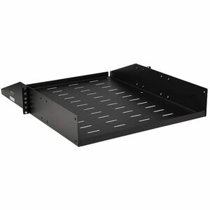 Tripp Lite by Eaton SmartRack Universal-Mount Steel Rack Shelf - 2U, Vented, 21.7 in. Deep, Holds up to 100 lb. (45 kg) - 