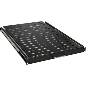 Tripp Lite SmartRack Sliding Steel Rack Shelf - 1U, Vented, 28.3 in. Deep, Holds up to 50 lb. (23 kg) - For Data Center, S