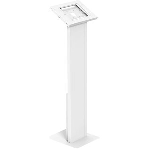 Neomounts Tablet PC Stand - Up to 27.9 cm (11") Screen Support - 113 cm Height x 34.3 cm Width - Floor - Steel - White