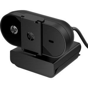 HP 320 Webcam - 30 fps - Black - USB Type A - 1920 x 1080 Video - 66° Angle - Microphone - Monitor