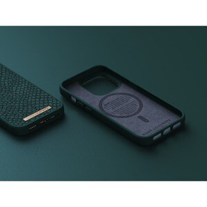 Coque Njord - pour Apple iPhone 14 Pro Max Smartphone - Vert foncé - Résistant aux chocs, Résistant aux rayures, À l'abri 