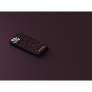 Njord Case for Apple iPhone 14 Smartphone - Rust - Drop Resistant, Scratch Resistant, Dirt Proof - Salmon Leather