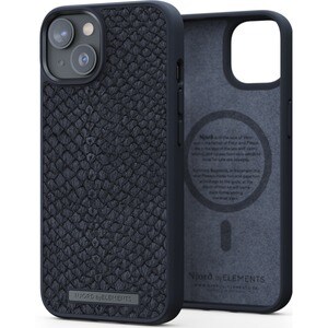 Njord Case for Apple iPhone 14 Plus Smartphone - Black - Drop Resistant, Scratch Resistant, Dirt Proof - Salmon Leather