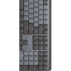 Logitech Master Keyboard - Wireless Connectivity - USB Interface - English (UK) - QWERTY Layout - Graphite - Mechanical/MX