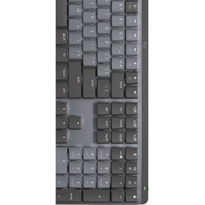 Logitech Master Keyboard - Wireless Connectivity - USB Interface - English (UK) - QWERTY Layout - Graphite - Mechanical/MX