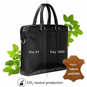 dbramante1928 ApS Nordborg Carrying Case (Portfolio) for 38.1 cm (15") Apple Notebook, MacBook - Black - Leather Body - Ha
