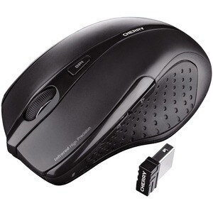 CHERRY DW 5100 Keyboard & Mouse - French - USB Wireless RF - 105 Key - Keyboard/Keypad Color: Black - USB Wireless RF - Op