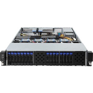 Gigabyte G221-Z30 Barebone System - 2U Rack-mountable - Socket SP3 - 1 x Processor Support - AMD Chip - 128 GB DDR4 SDRAM 