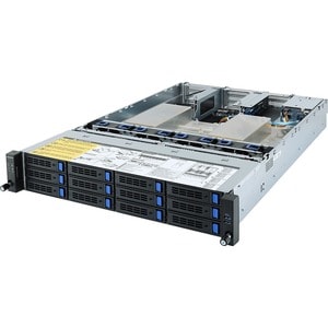 Gigabyte R282-Z90 Server Barebone System - 2U Rack-mountable - Socket SP3 - 2 x Processor Support - AMD Chip - 128 GB DDR4