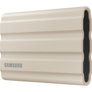 Samsung T7 MU-PE1T0K/WW 1 TB Portable Rugged Solid State Drive - External - Moonrock Beige - Desktop PC, MAC Device Suppor