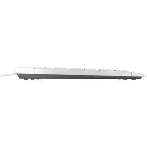 CHERRY STREAM Tastatur - Kabel Konnektivität - USB Typ-A Schnittstelle - Englisch (US) - QWERTY Layout - Pale Gray - SX Ke