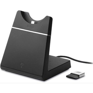 Jabra Evolve 75 Headset - Wireless - Bluetooth - 98.4 ft - 20 Hz - 20 kHz - On-ear - Binaural - Ear-cup - Noise Cancelling