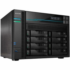 ASUSTOR Lockerstor 8 AS6508T SAN/NAS Storage System - Atom C3538 Quad-core (4 Core) 2.10 GHz - 8 x HDD Supported - 0 x HDD