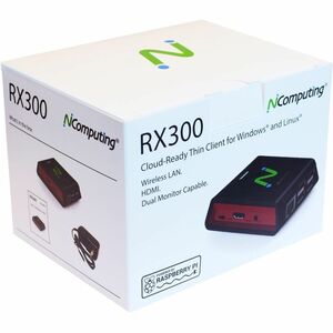NComputing RX RX300 Thin Client - 1 GB RAM - Fast Ethernet - HDMI - Network (RJ-45) - 4 Total USB Port(s) - 4 USB 2.0 Port(s)
