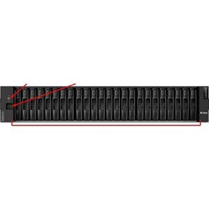 Lenovo ThinkSystem DE2000H DAS/SAN Storage System - 12 x HDD Supported - 0 x HDD Installed - 12 x SSD Supported - 0 x SSD 