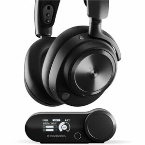 SteelSeries Arctis Nova Pro Gaming Headset - Stereo - Mini-phone (3.5mm) - Wired/Wireless - Bluetooth/RF - 40 ft - 38 Ohm 