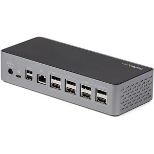 StarTech.com USB 3.1 Typ C Docking Station für Notebook, Monitor, Headset, Workstation, Desktop-PC, Smartphone, Tastatur, 
