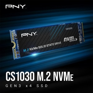 PNY Solid State-Laufwerk - M.2 2280 Intern - 500 GB - PCI Express NVMe (PCI Express NVMe 3.0 x4) - Desktop-PC, Notebook Un