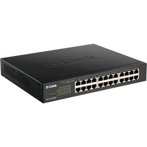 D-Link DGS-1100 DGS-1100-24PV2 24 Ports Manageable Ethernet Switch - Gigabit Ethernet - 1000Base-T - 2 Layer Supported - 1