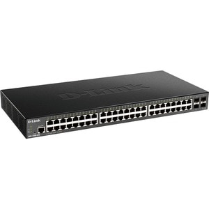 D-Link DGS-1250 DGS-1250-52X 48 Ports Manageable Ethernet Switch - Gigabit Ethernet, 10 Gigabit Ethernet - 1000Base-T, 10G