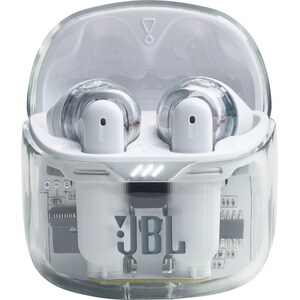 JBL Tune Flex True Wireless Earbud Stereo Earset - White - Binaural - In-ear - Bluetooth - 32 Ohm - 20 Hz to 20 kHz