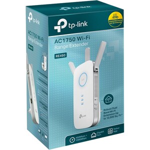 TP-Link RE455 IEEE 802.11ac 1.71 Gbit/s Wireless Range Extender - 2.40 GHz, 5 GHz - 3 x External Antenna(s) - MIMO Technol