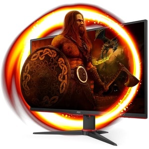 AOC AGON 27G2SPAE/BK 27 Zoll Class Full HD Gaming-LCD-Monitor - 16:9 Format - Schwarz/Rot - 68,6 cm (27 Zoll) Viewable - I