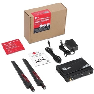 SIIG Full HD Wireless HDMI Extender - Receiver - Receives 1080p HDMI A/V signals wirelessly without complicated cable or w