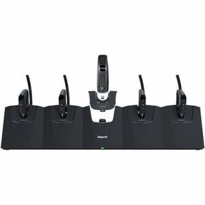 BlueParrott Docking Cradle for Bluetooth Headset - 5 Slot - Charging Capability - Synchronizing Capability - USB