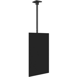 Supporto da soffitto ITB per LCD display, Monitor - Nero - Regolabile in altezza - 1 Schermo/i supportato/i - 81,3 cm a 16