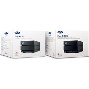 Seagate 2big Dock 2 x Gesamtzahl Einschübe DAS-Speichersystem - 40 TB HDD - 40 TB Installierte HDD-Kapazität - Thunderbolt 3