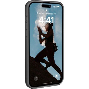 Urban Armor Gear Lucent 2.0 Case for Apple iPhone 14 Pro Max Smartphone - co-molded design - Black - Impact Resistant, Dro