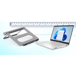 i-tec Metal Cooling Pad for notebooks (up-to 15.6”) with USB-C Docking Station (Power Delivery 100 W). Connectivity techno