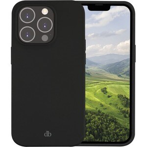 dbramante1928 ApS Greenland Case for Apple iPhone 14 Pro Smartphone - Night Black - Impact Resistant, Slip Resistant - Pla