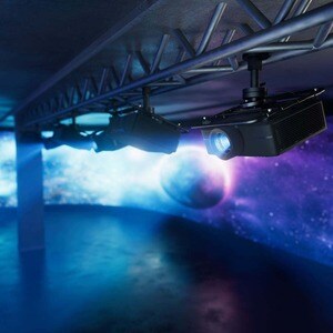 Optoma ZU920T 3D Short Throw DLP Projector - 16:10 - Ceiling Mountable - High Dynamic Range (HDR) - 1920 x 1200 - Front, C