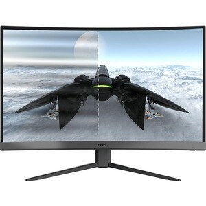 MSI Optix G32CQ4 32" Class WQHD Curved Screen Gaming LCD Monitor - 16:9 - Black - 80 cm (31.5") Viewable - Vertical Alignm