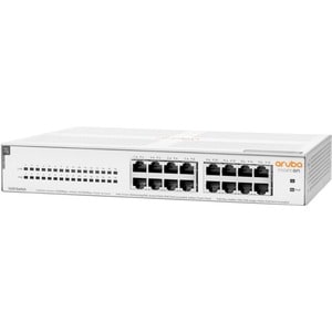 Aruba Instant On 1430 16G Class4 PoE 124W Switch - 16 Ports - Gigabit Ethernet - 10/100/1000Base-T - 2 Layer Supported - 1