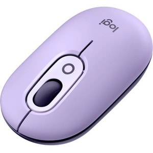 Logitech POP Mouse 鼠标 - 蓝牙 - USB - 光学 - 2 可编程按钮 - 紫 - 无线 - 4000 dpi - 滚轮