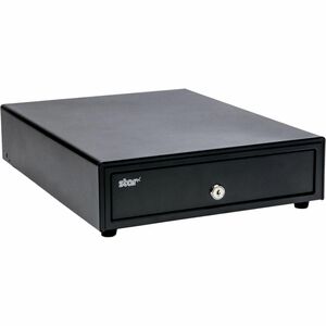 Star Micronics Max Series Cash Drawer - CAD 3 Bill - 5 Coin - USB - Printer Driven - Steel - Black - 4.1" Height x 13" Wid
