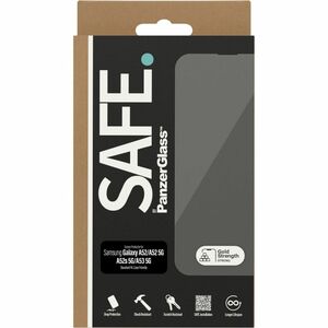 Safe Tempered Glass Screen Protector - For LCD Smartphone - Drop Resistant, Scratch Resistant, Shock Resistant, Crack Resi