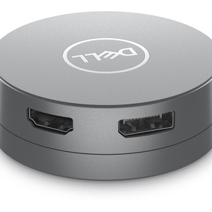Dell 6-in-1 USB-C Multiport Adapter - DA305 - for Monitor/Notebook/Projector/Keyboard/Mouse/Headset/Flash Drive - 90 W - U