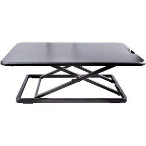 StarTech.com Standing Desk Converter for Laptop, Up to 8kg/17.6lb, Height Adjustable Laptop Riser, Table Top Sit Stand Des