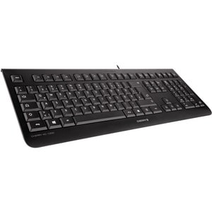CHERRY KC 1000 Keyboard - Cable Connectivity - USB Interface - Italian - QWERTZ Layout - Black - 105 Key(s) - Calculator, 
